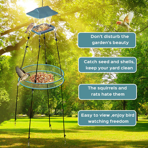 aiwrbwcey Wind rope system stabilizes the tray during gusts