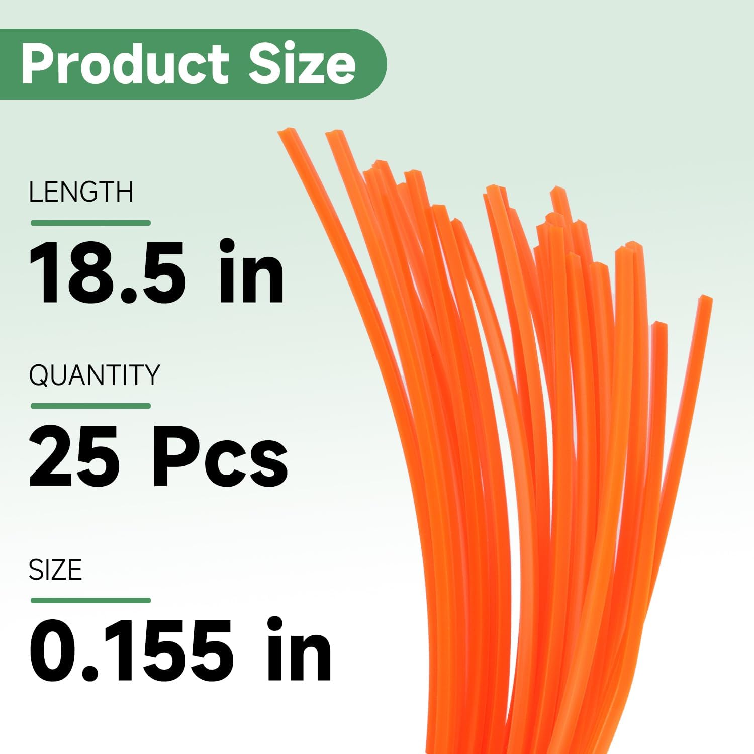 AIYOYOLIFE pre-cut 0-155 inch line prepared for fast loading