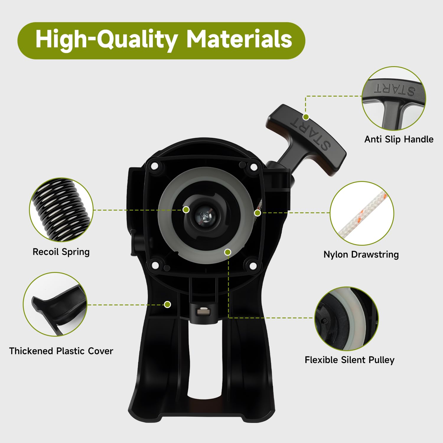 AIYOYOLIFE recoil starter for Echo PPF-235ES supports consistent starts in variable weather.