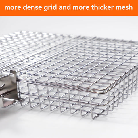 AIZOAM versatile space fits fish, veggies, and meat.