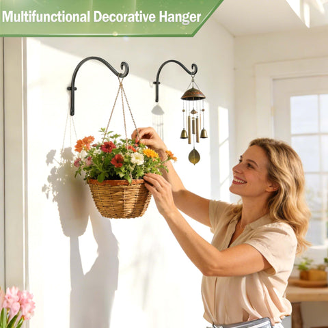 AJART installation hardware included for mounting on wood, brick, or concrete.