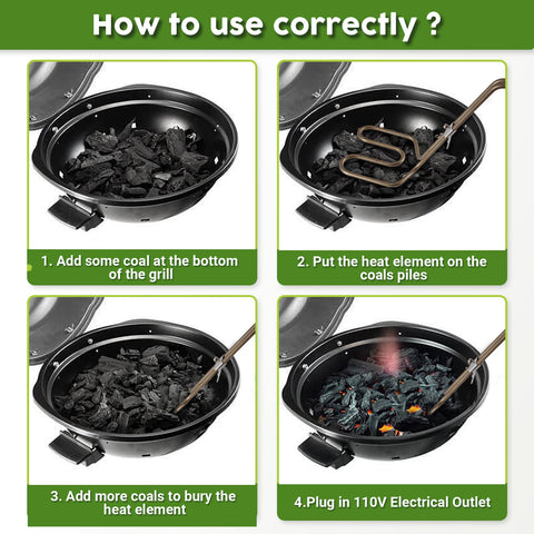 Ajiaguo compatible with Weber Kamado Big Green Egg grills.