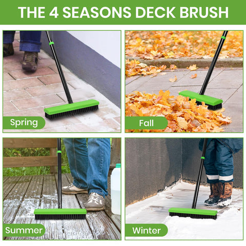Ajimy built-in scraper helps dislodge growth on hard surfaces