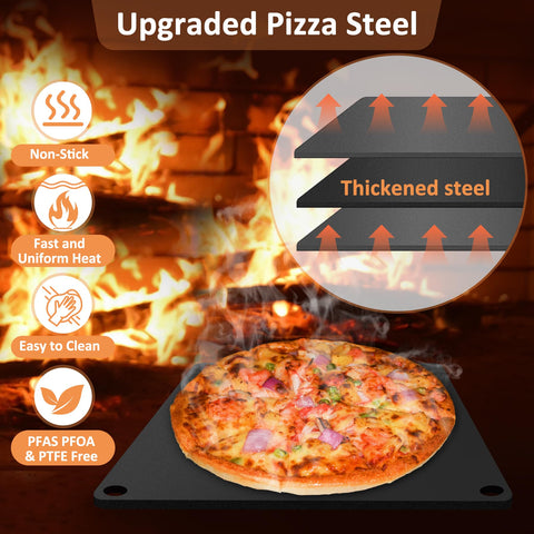 AJinTeby versatile 16x16 inch surface for pizza or bread.