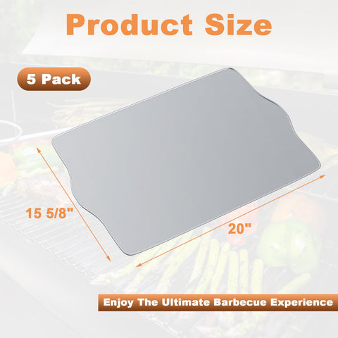 AJinTeby drip tray liner for Traeger Pro 22; sturdy foil liner aids quick swaps during cooks