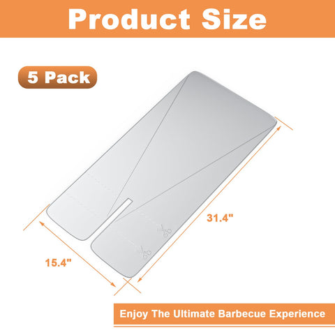 AJinTeby aluminum liner close-up shows thick material and raised edge for mess containment.