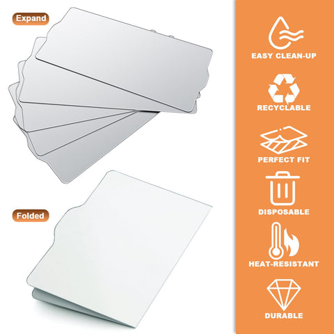 AJinTeby liners suit outdoor kitchens, camping, and picnics for quick setup.