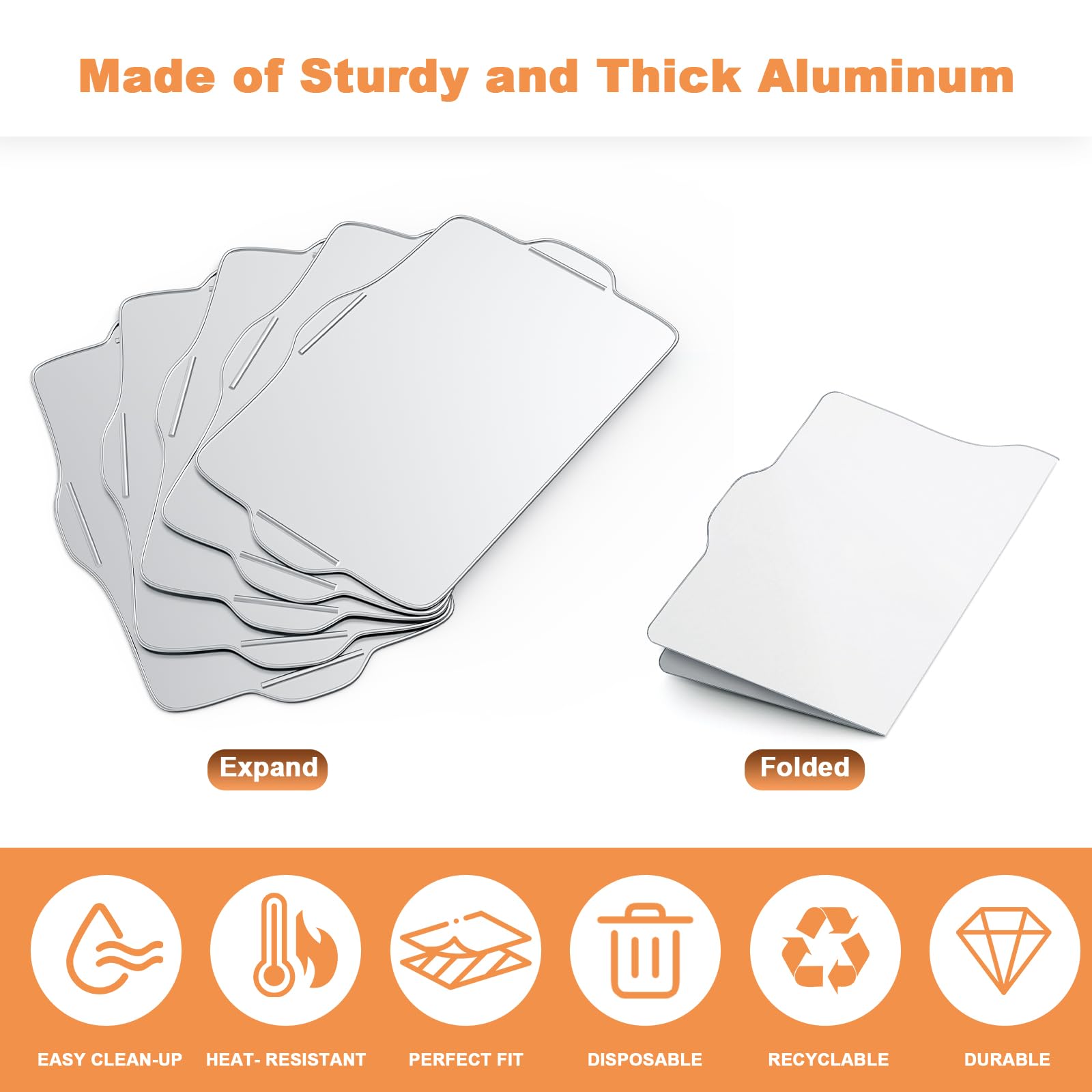 AJinTeby ideal for outdoor kitchens, camping, and picnics with Traeger-ready liners.