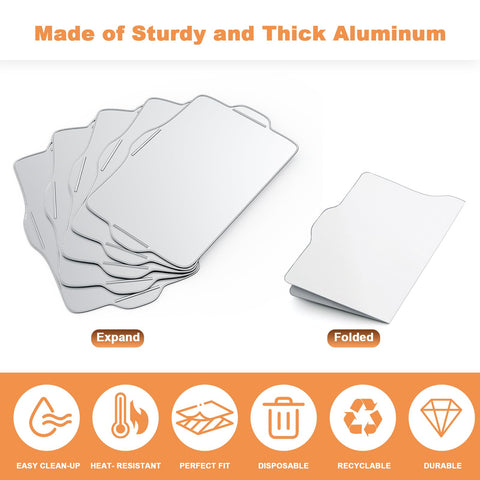 AJinTeby ideal for outdoor kitchens, camping, and picnics with Traeger-ready liners.