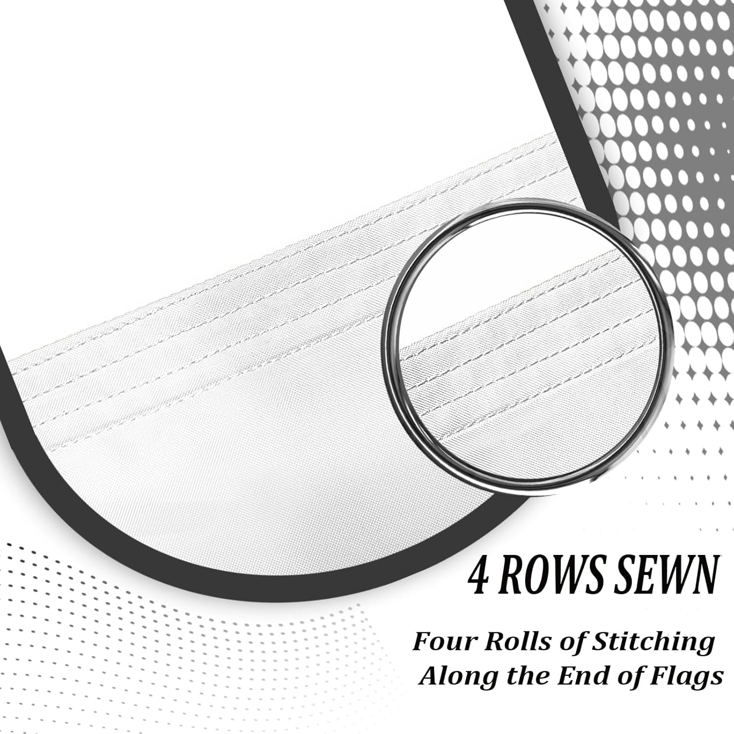 AJJSUE flag made of durable polyester with three layers