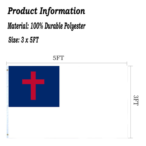 AJJSUE flag ready to hang with two brass grommets