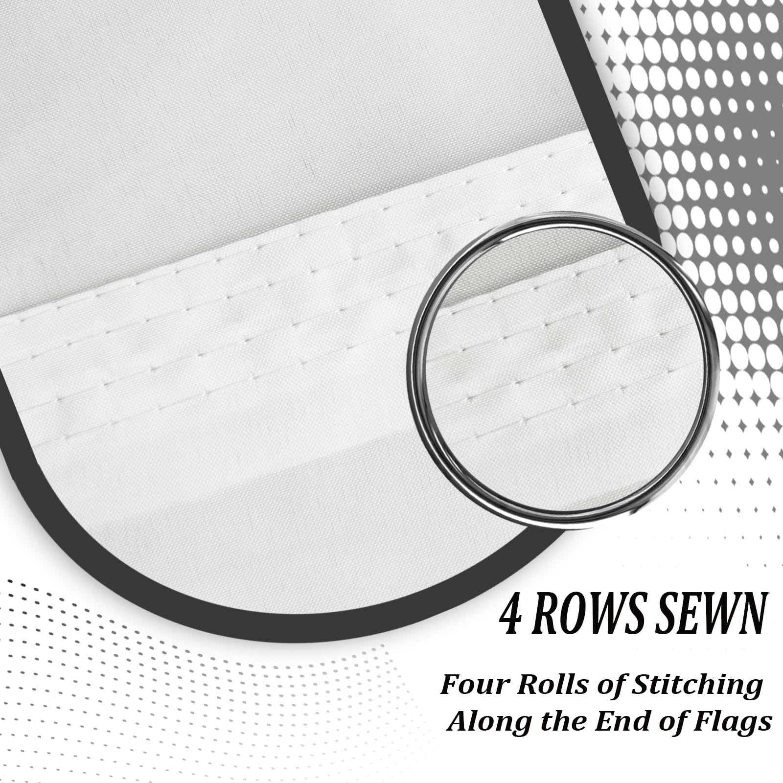AJJSUE US army flag resists sun and wind for outdoor use.