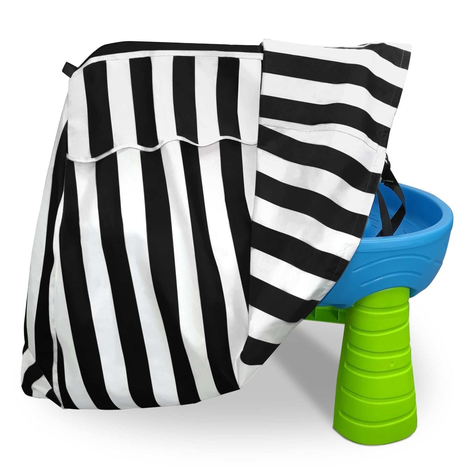 AKEfit Kids Water Table Cover shows durable waterproof fabric protecting the table