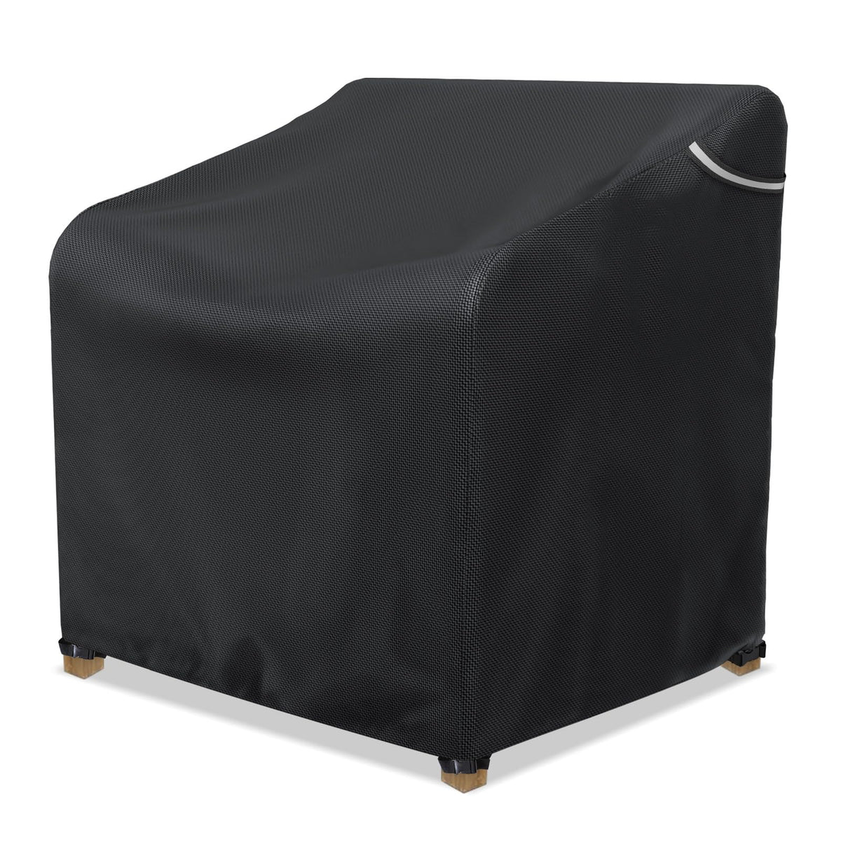 AKEfit patio chair cover on lawn protecting outdoor furniture from weather