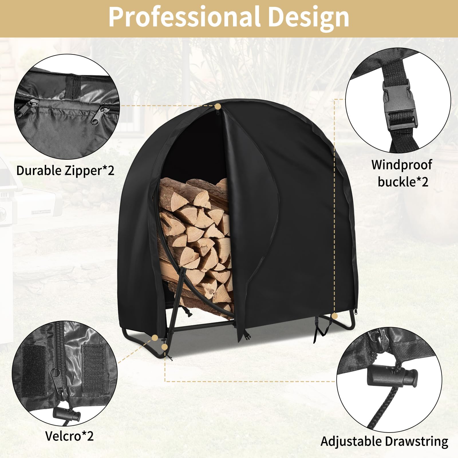 AKEfit interior PU coating keeps wood dry during wet weather.