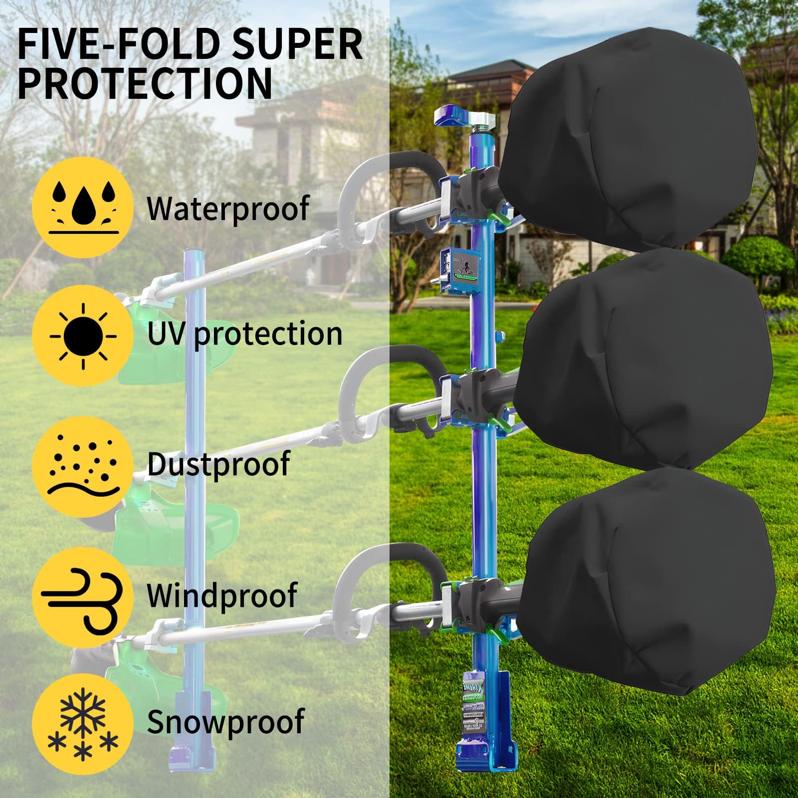 AKEfit durable PU construction offers long lasting protection against outdoor elements.