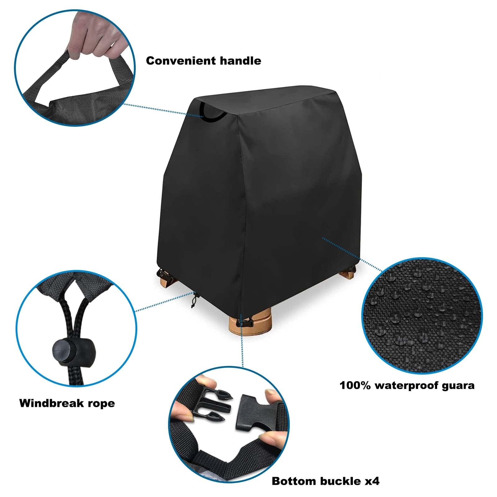 AKEfit water table cover made of durable waterproof fabric for outdoor use, protecting toys from rain and dust.