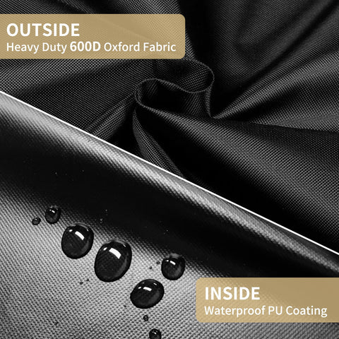 AKEfit windproof buckles secure the cover on windy days.