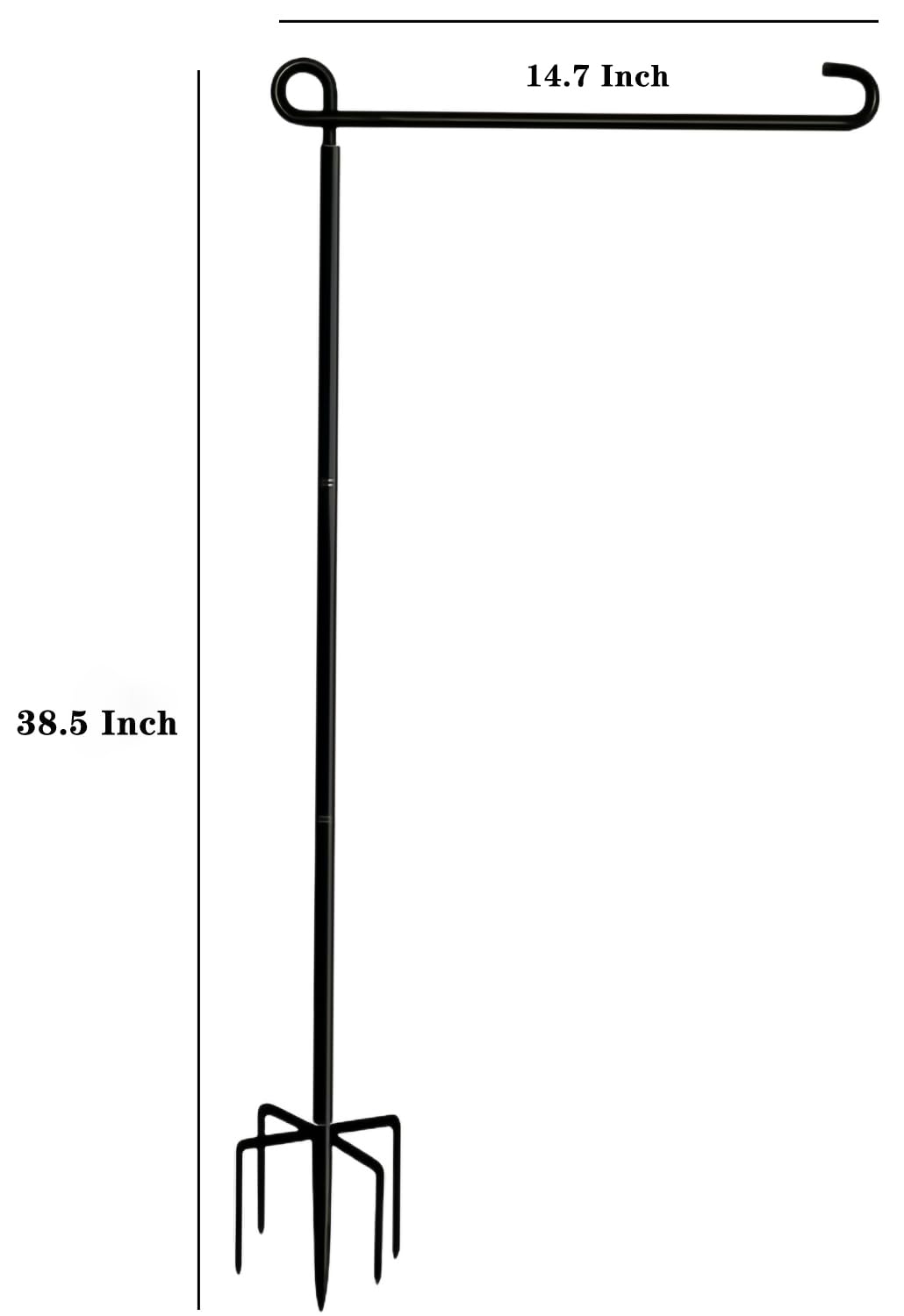 Akeydeco five-prong base provides stable support on varied ground.