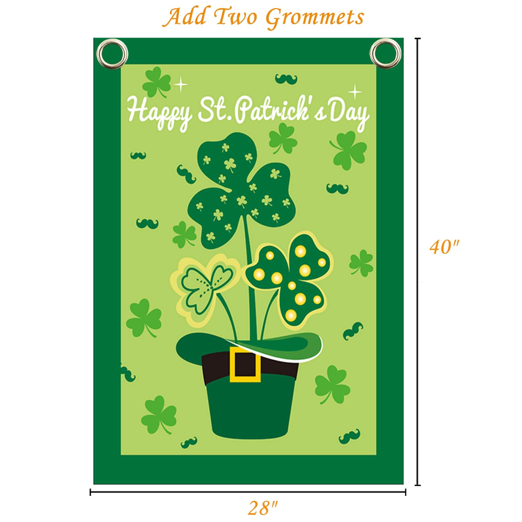 Akeydeco flag featuring double-sided printing for visible graphics on both sides
