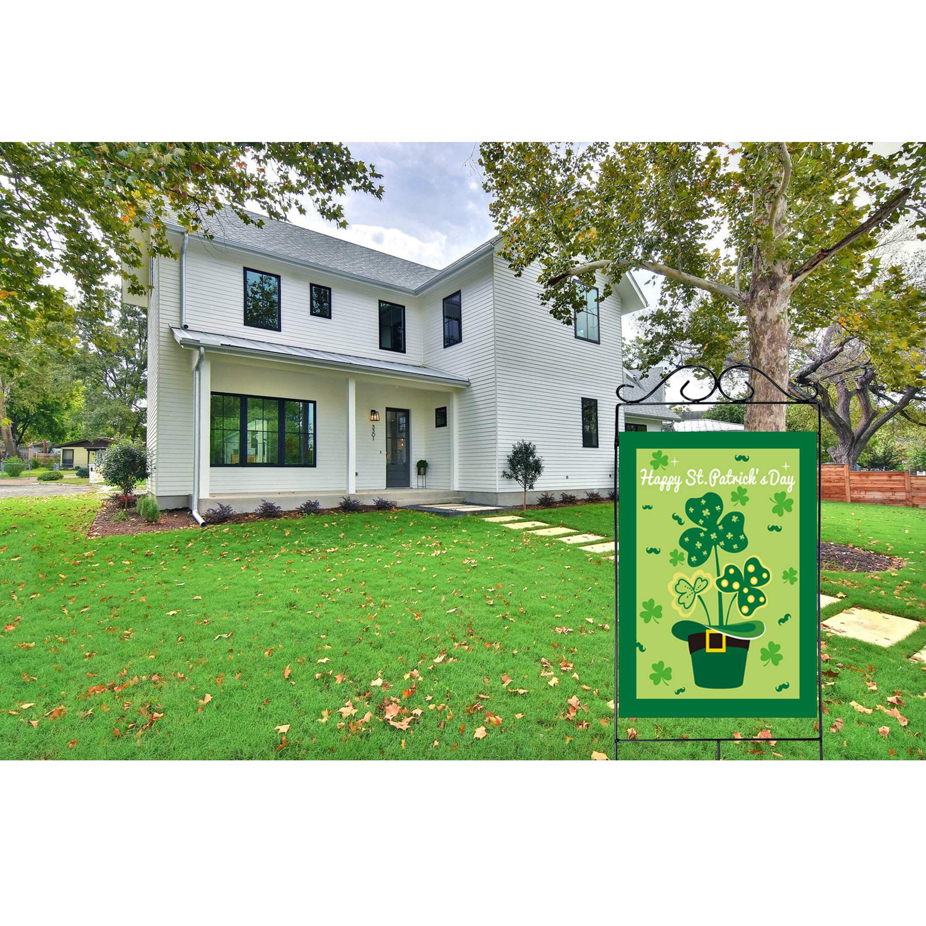 Akeydeco flag designed for year-round festive decoration and curb appeal