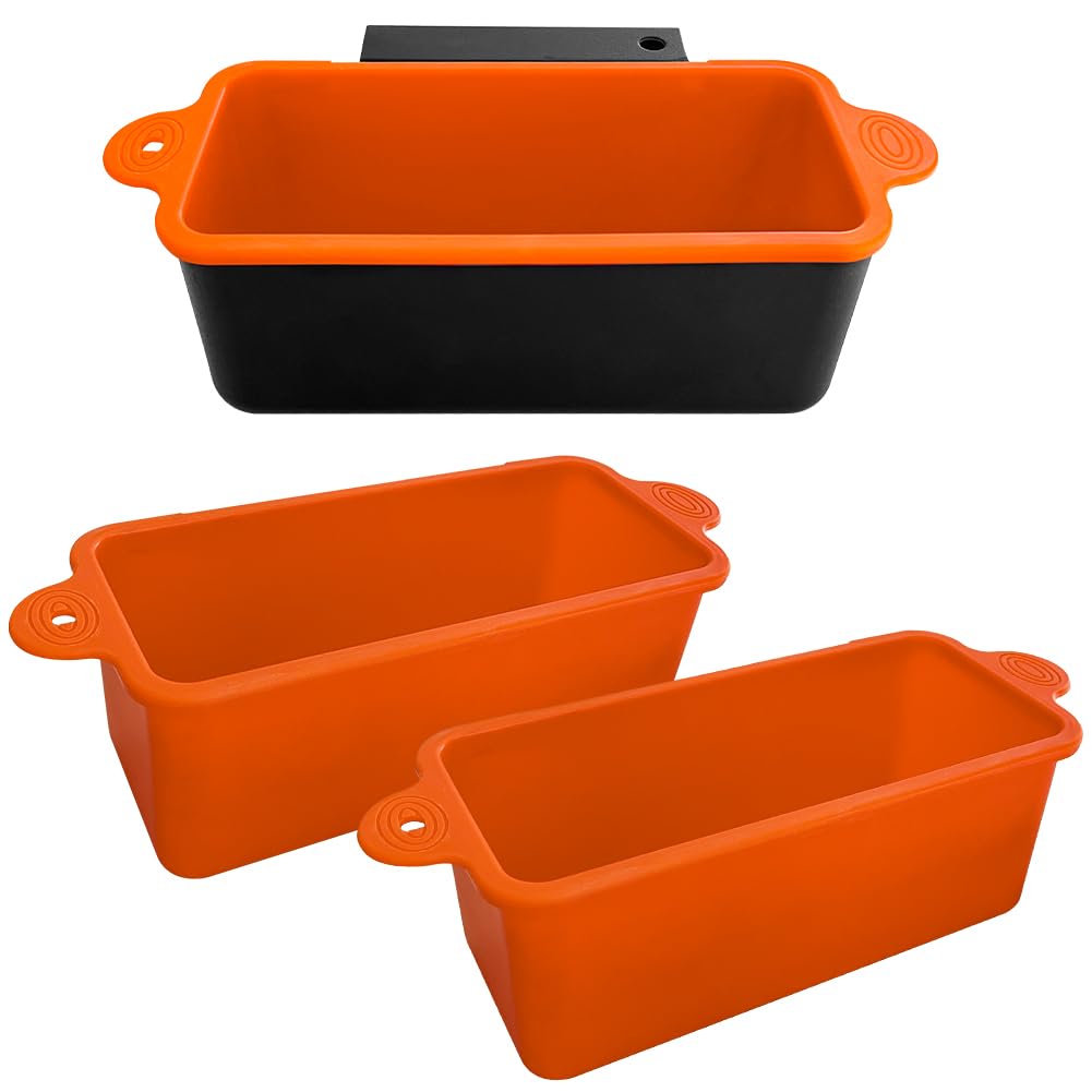AKSDTH silicone grease cup liner on a 36-inch Blackstone griddle improves cleanup