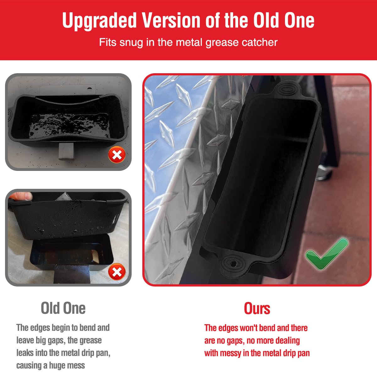 AKSDTH silicone grease cup liner, dishwasher-safe, for simple cleanup and repeated use.