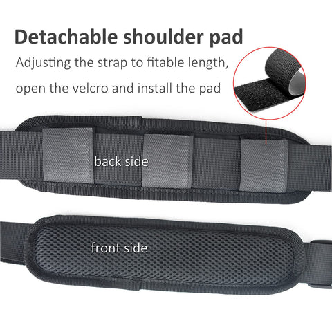 AKUATUZ mesh shoulder pad reduces fatigue during long jobs