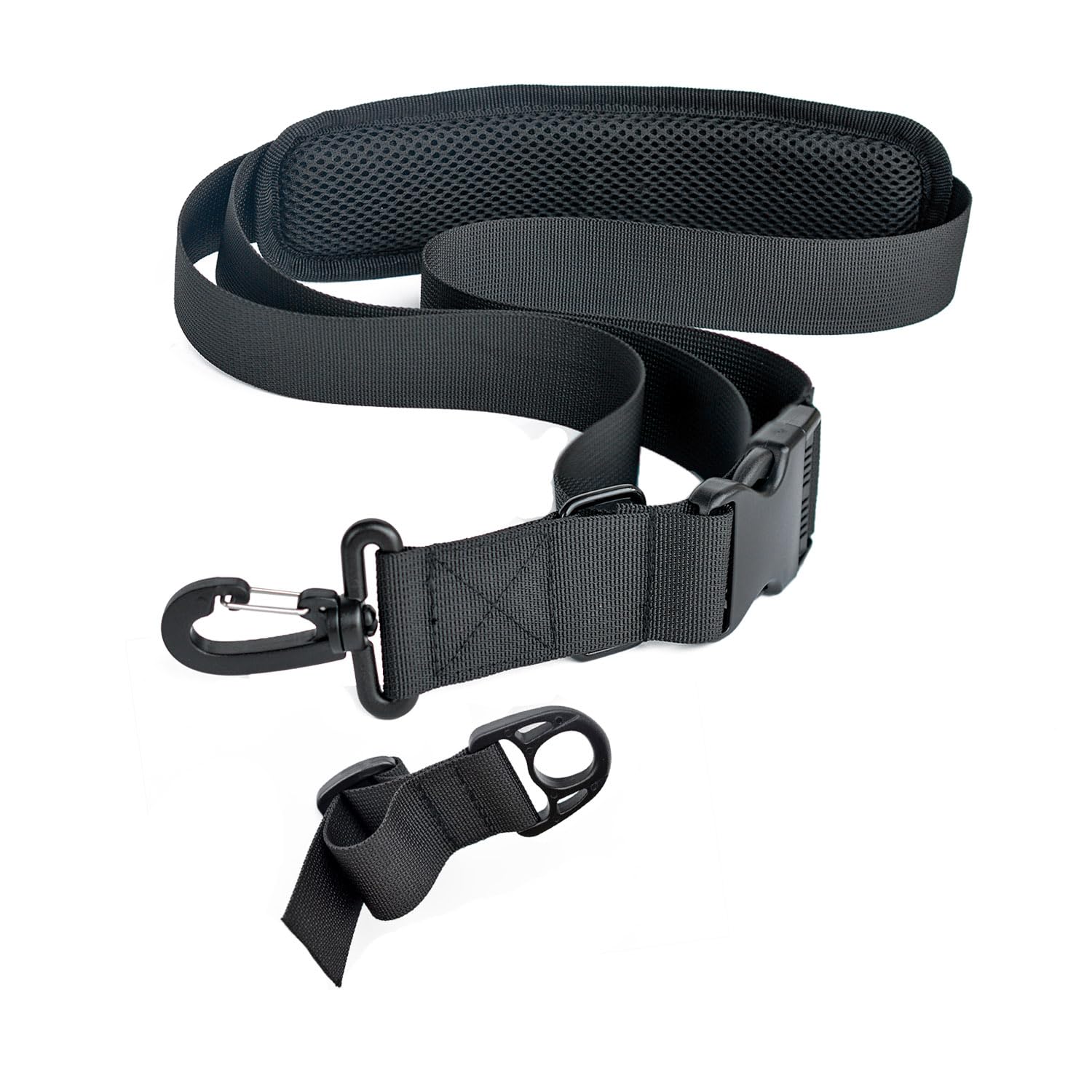AKUATUZ mesh shoulder pad detail for breathable comfort