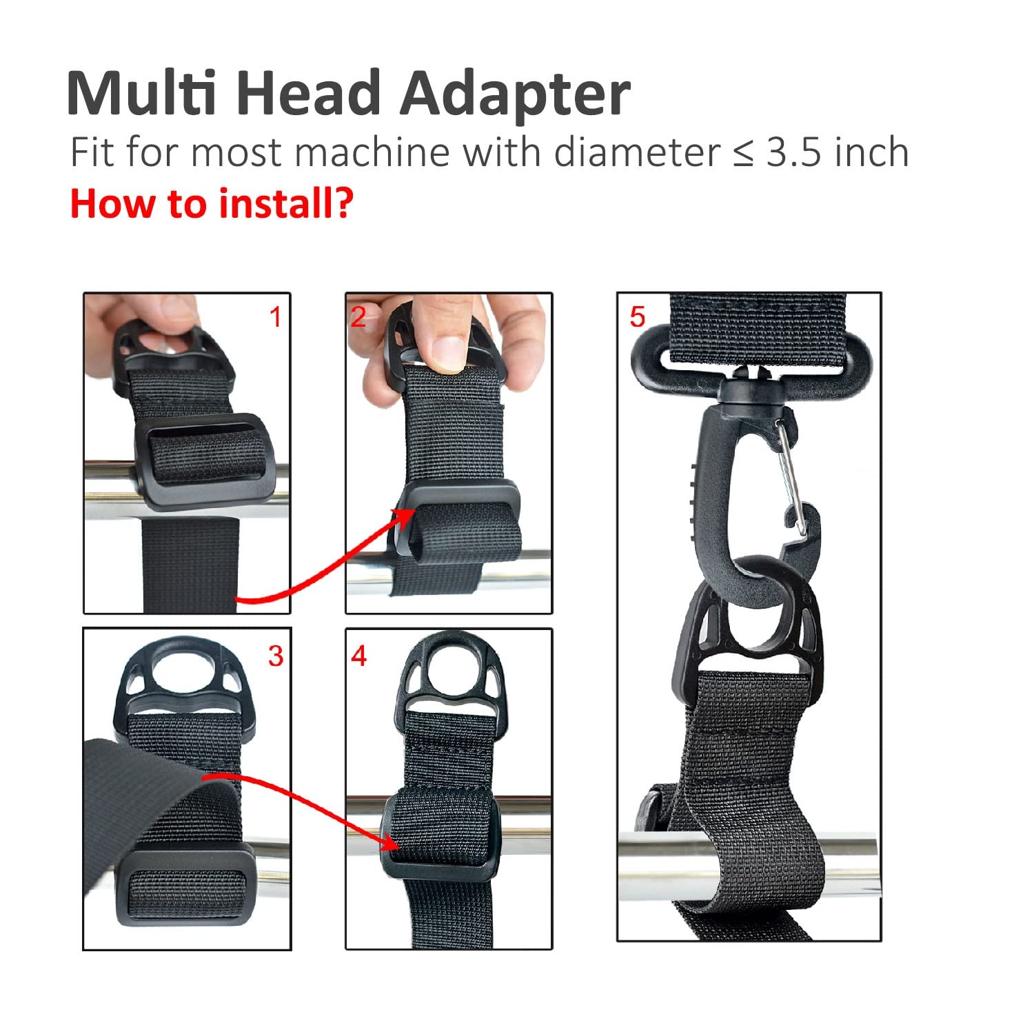 AKUATUZ rotatable clip enabling flexible movement while trimming