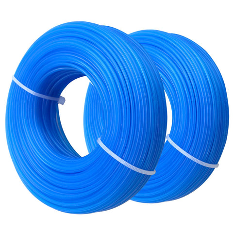 Akuoly grass trimmer line 0.065 blue spool front for clean cuts.
