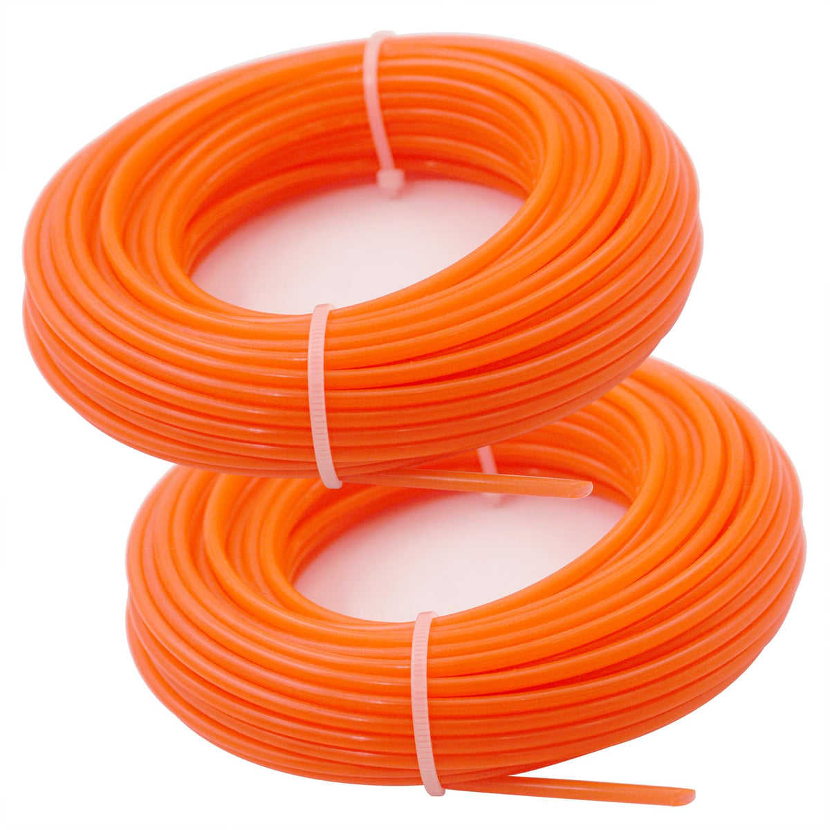 Akuoly grass-trimmer line 0.095 inch on a fresh spool for smooth feeding.