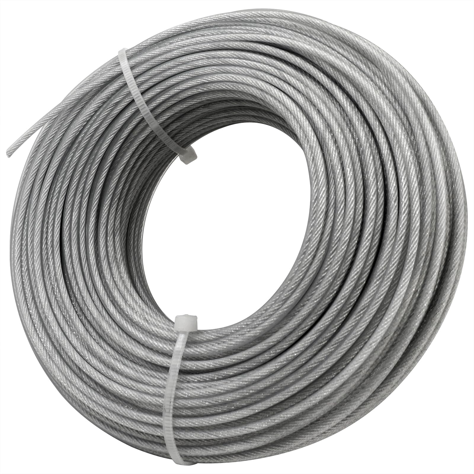 Akuoly grass trimmer line with nylon surface and steel core for tougher weeds