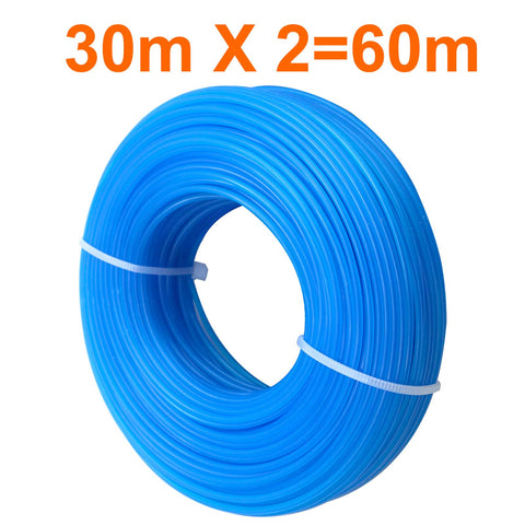 Akuoly nylon trimmer line 0.065 diameter with round profile.