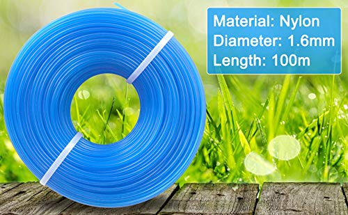 Akuoly nylon trimmer line 1.6mm diameter improves cutting efficiency