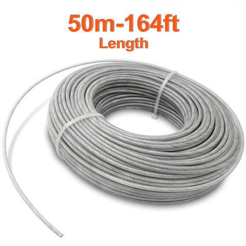 Akuoly round trimmer line 2.4 mm for heavy-duty cutting