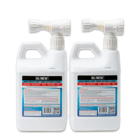 AL-NEW Outdoor Cleaner easy-to-use hose attachment makes outdoor refreshing simple