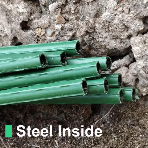 Alabzphsia adjustable-length stakes adapt as plants grow
