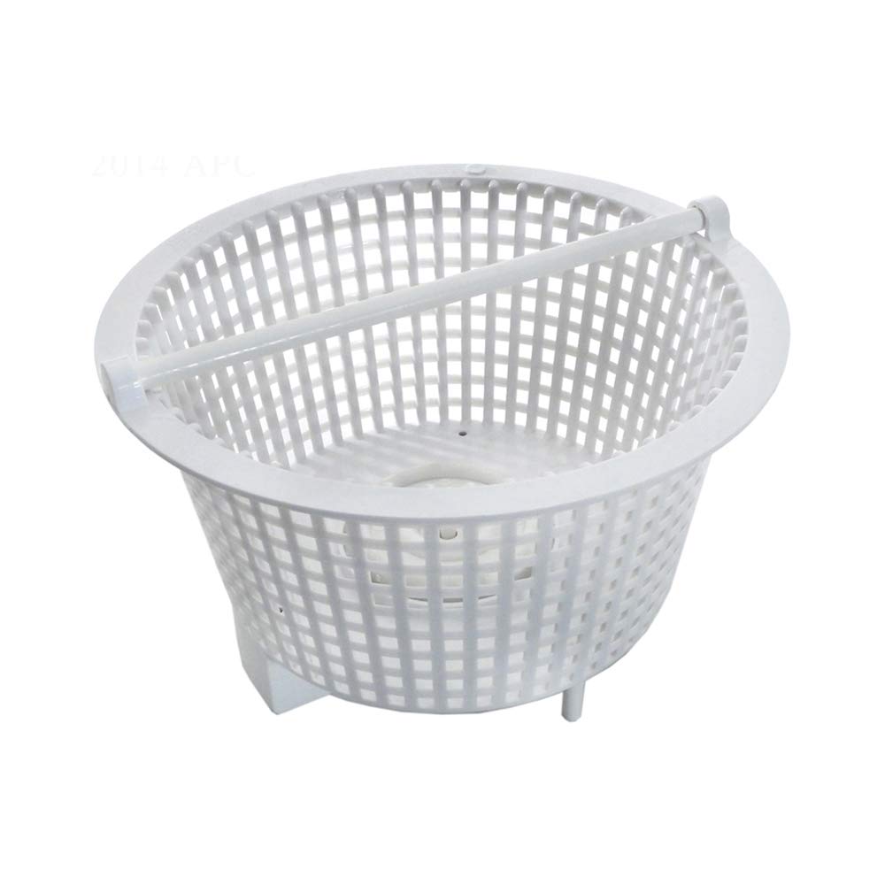 Aladdin B-43 skimmer basket top view highlights easy installation.