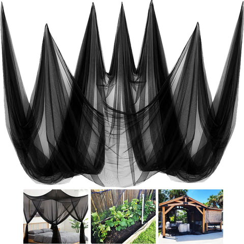 Alaeseje mosquito netting 10x20 ft protects garden beds with breathable insect protection.