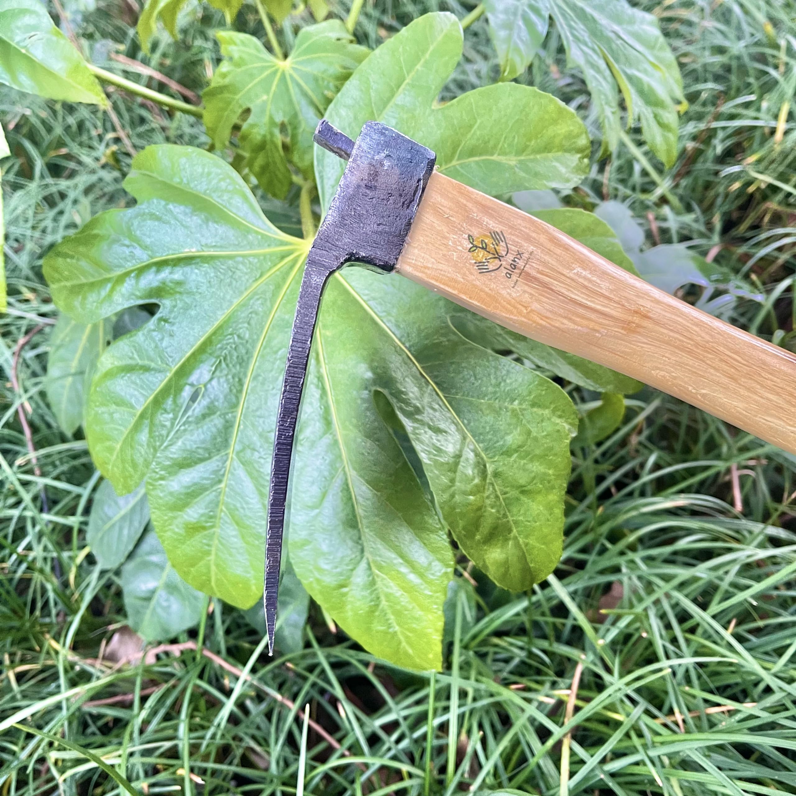 Alanx polished blade with natural wood finish for classic aesthetics