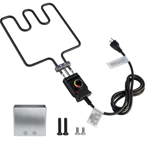 ALAYAO 1500W heating element for smoker delivers steady heat and denser smoke.