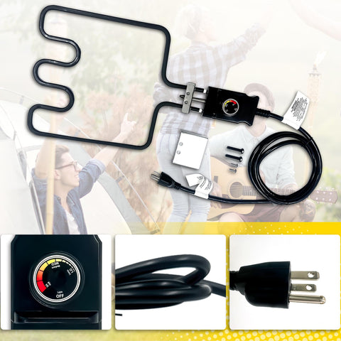ALAYAO Masterbuilt-compatible heating element MB20071117 with plug-and-play design.