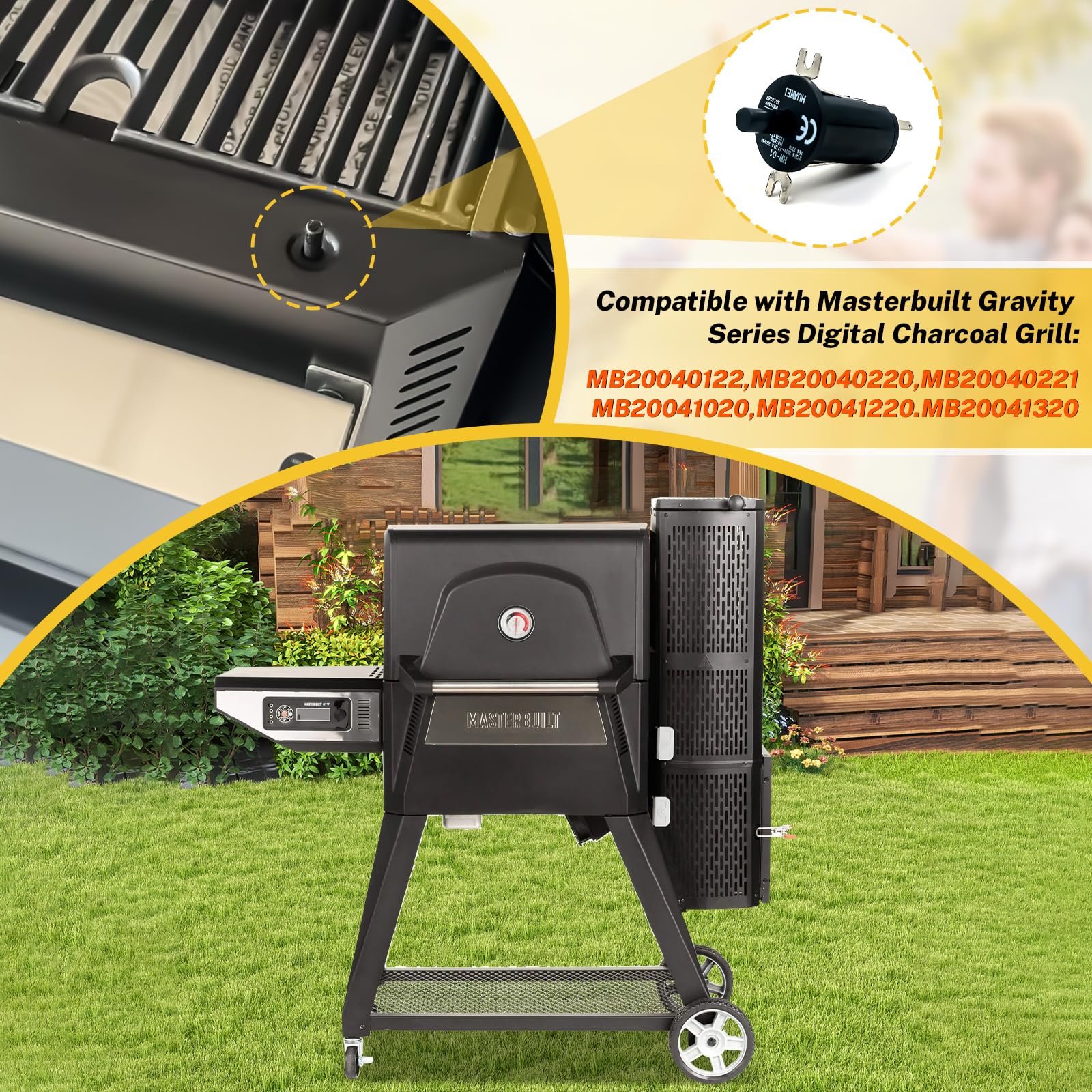 ALAYAO stainless steel screws included for secure, long-lasting installation.
