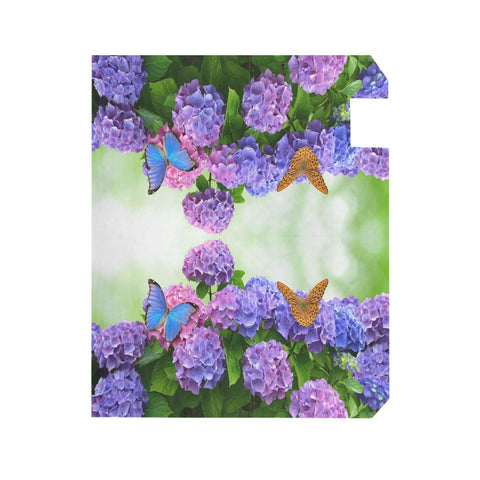 ALAZA hydrangea design endures outdoor conditions with durable printing