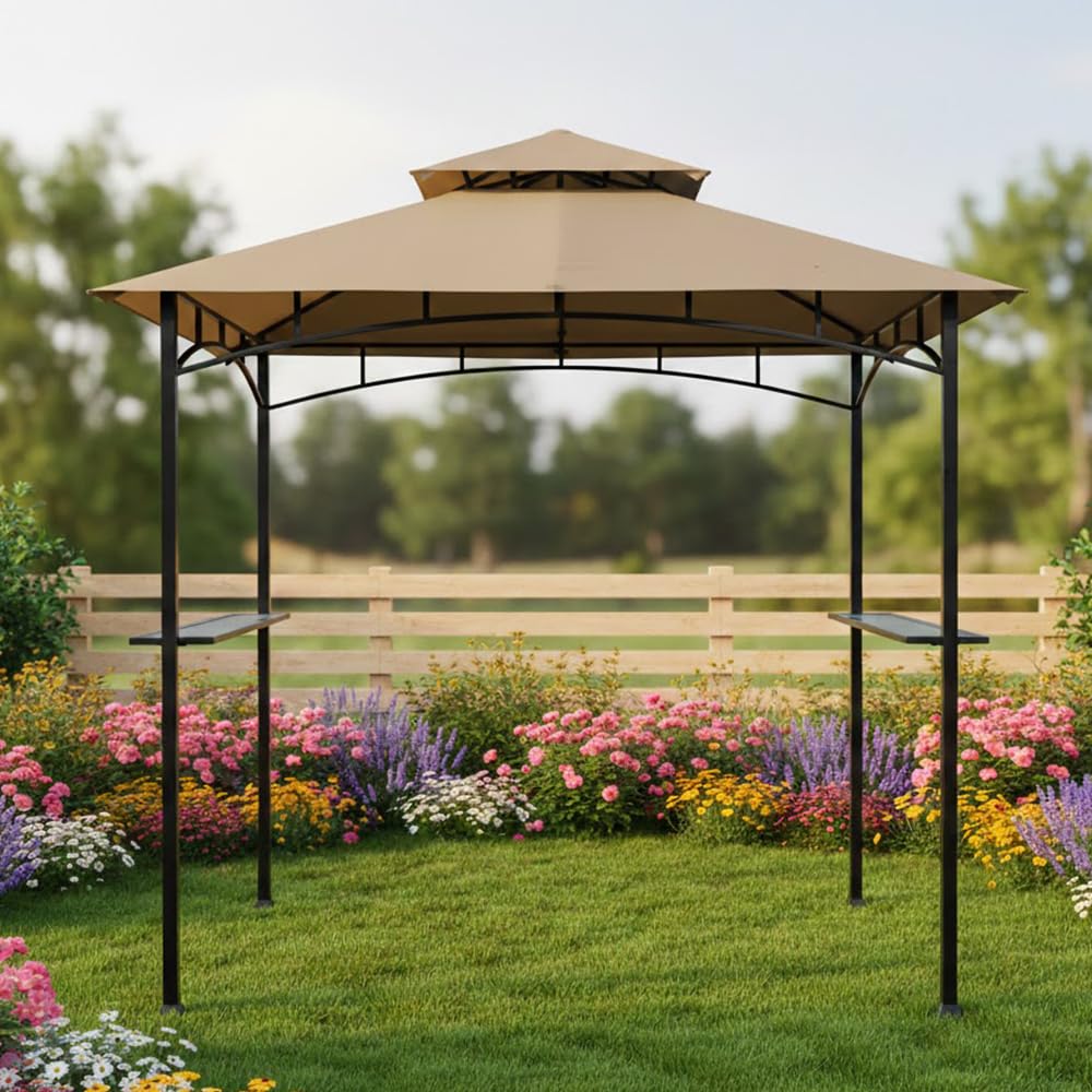 Garden Winds replacement canopy for Aldi Gardenline Belavi 8x5 gazebo.