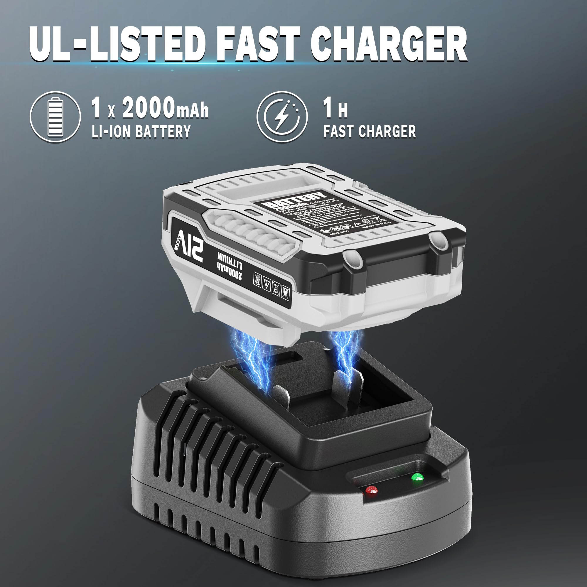 ALDIPRO 2-0ah-battery powering extended runtimes for both tools