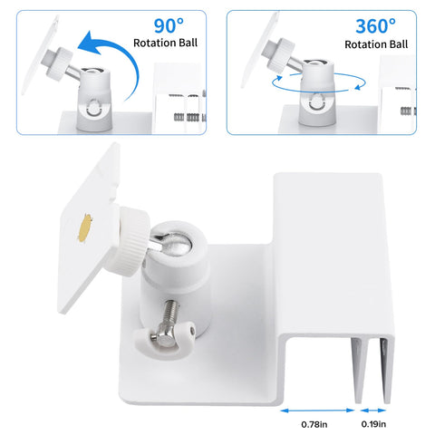 Weatherproof aluminum bracket by ALERTCAM for outdoor use