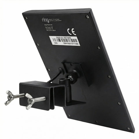 AlertCAM 360-degree adjustment enables precise panel angles