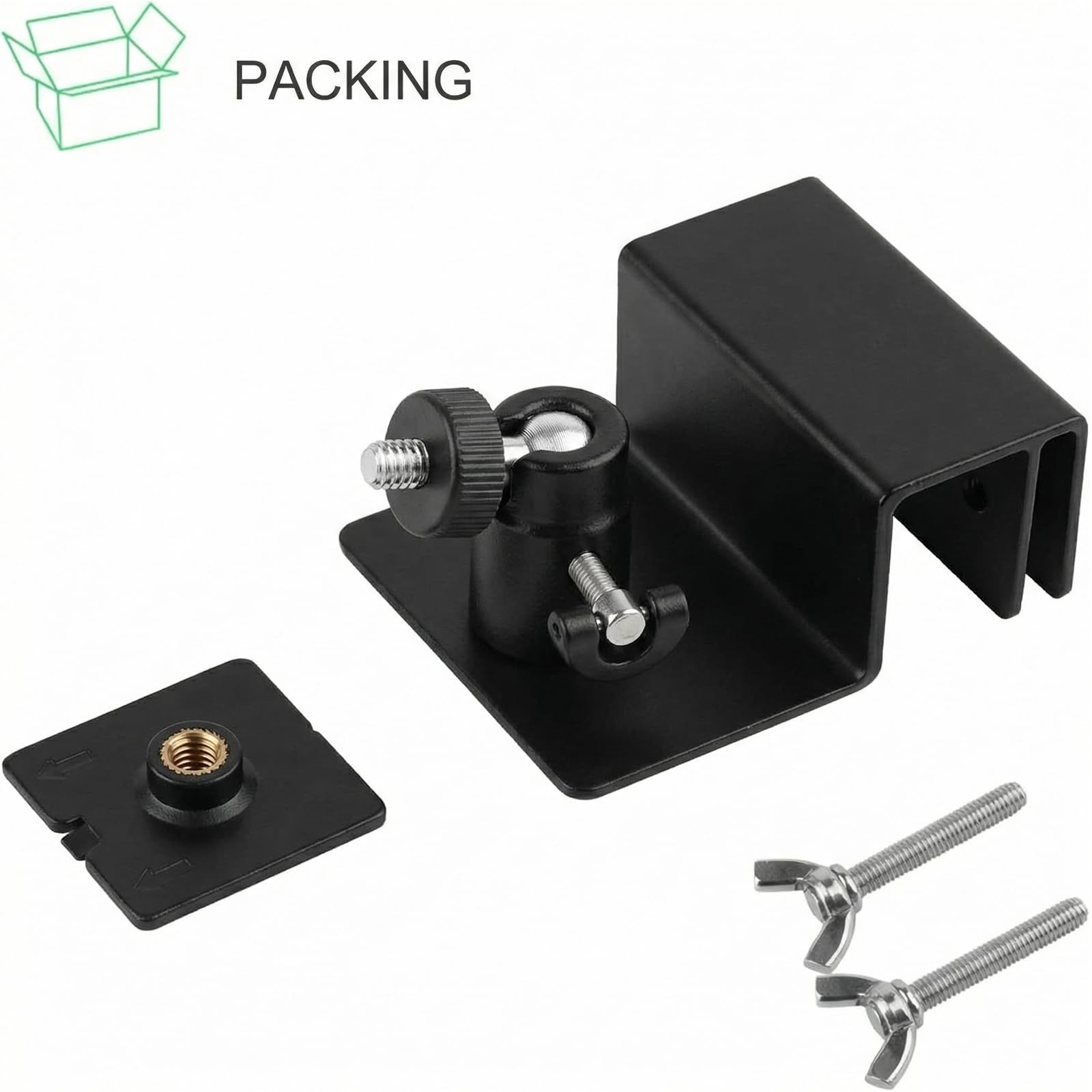 AlertCAM black gutter mount blends with roofline for discreet setup
